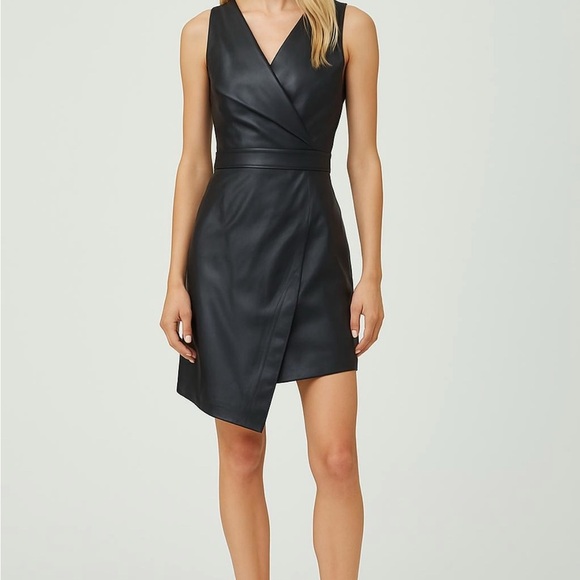 BCBGMaxAzria Black Sleeveless Mini Dress - Picture 2 of 9